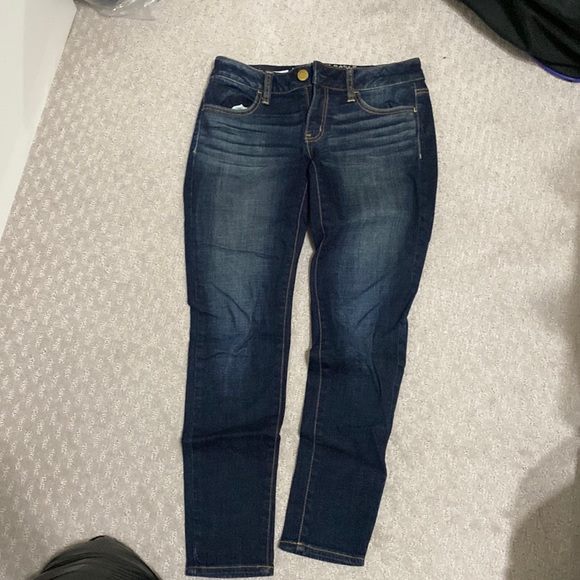 Dark blue jeans